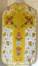 White Roman Vestment 9100